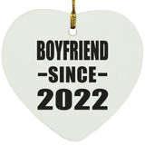 Boyfriend Since 2022 - Heart Ornament