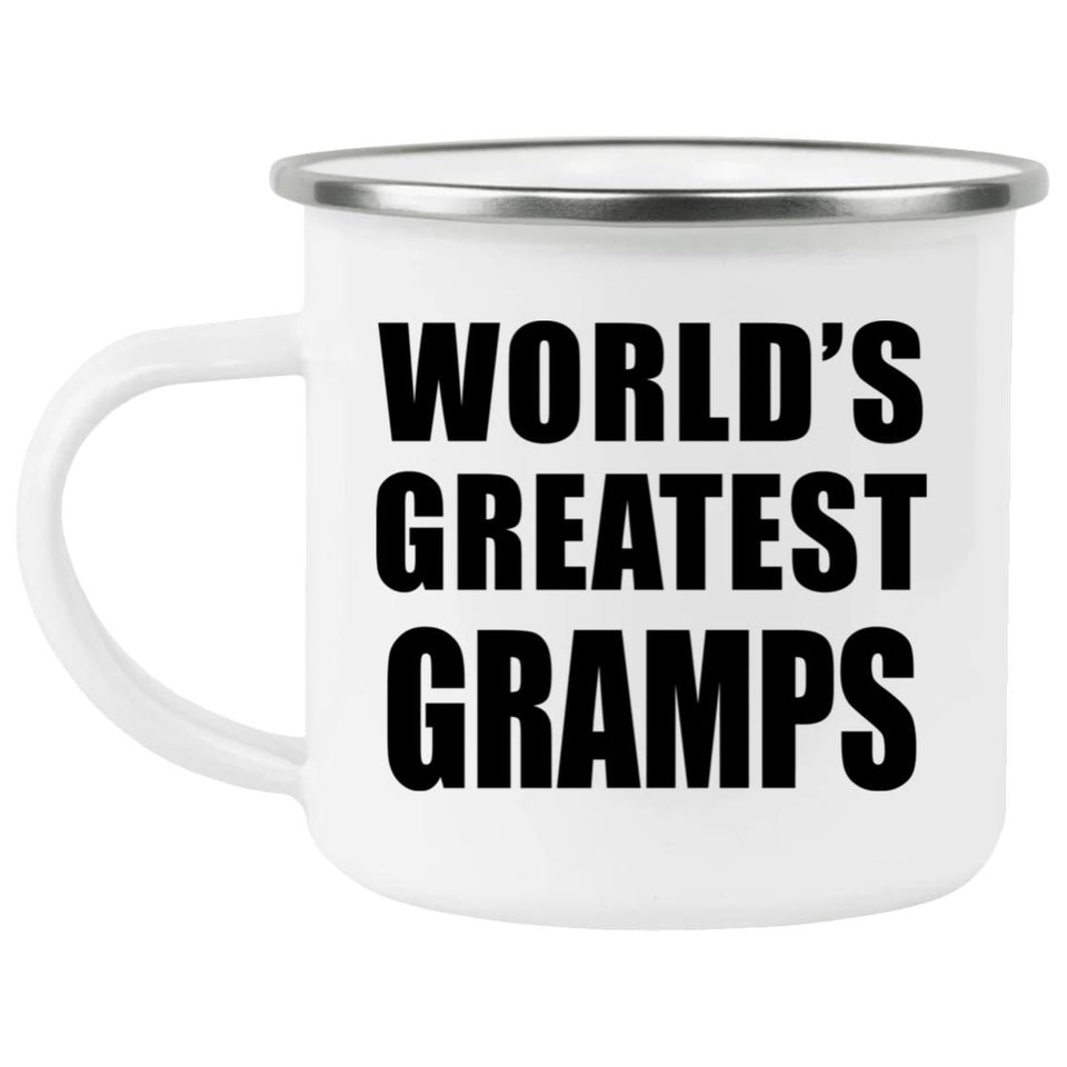 World's Greatest Gramps - 12oz Camping Mug