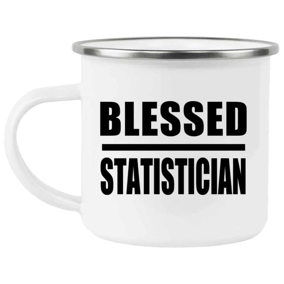 Blessed Statistician - 12oz Camping Mug