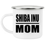 Shiba Inu Mom - 12oz Camping Mug