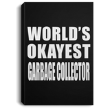 World's Okayest Garbage Collector - Canvas Portrait