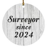 Surveyor Since 2024 - Circle Ornament F
