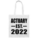 Actuary Established EST. 2022 - Tote Bag White