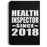 Health Inspector Since 2018 - Canvas Portrait