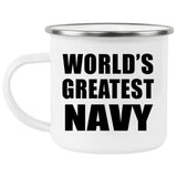 World's Greatest Navy - 12oz Camping Mug