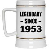 71st Birthday Legendary Since 1953 - Beer Stein