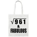 31st Birthday Square Root of 961 & Fabulous - Tote Bag White