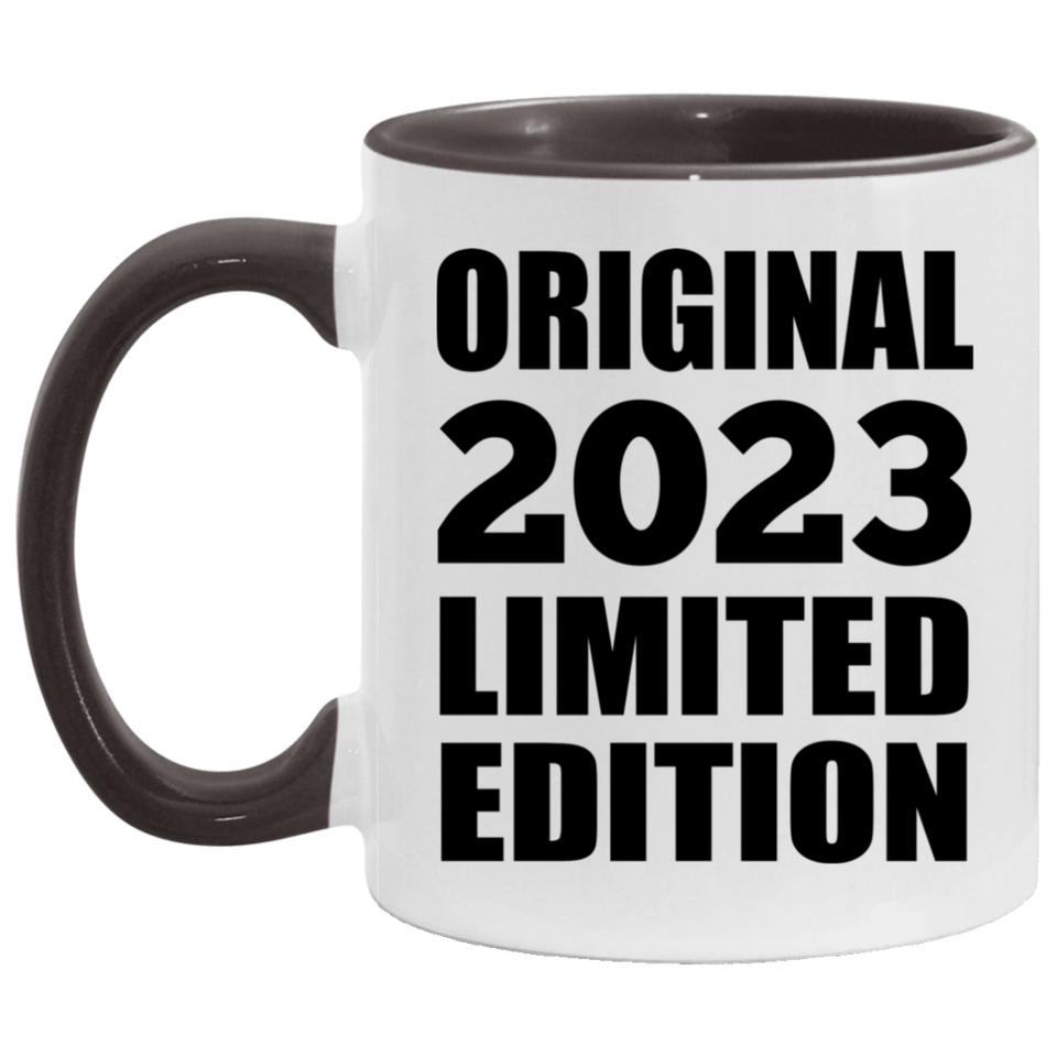 1st Birthday Original 2023 Limited Edition - 11oz Accent Mug Black