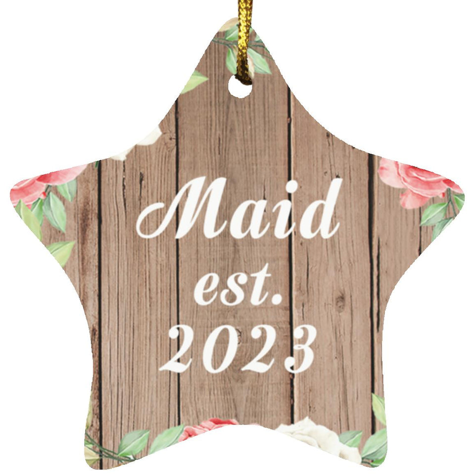 Maid Established Est. 2023 - Star Ornament B
