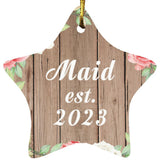 Maid Established Est. 2023 - Star Ornament B