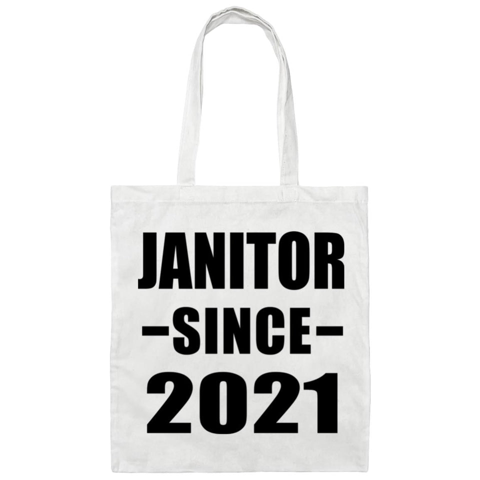 Janitor Since 2021 - Tote Bag White