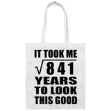 29th Birthday Took Square Root of 841 Years To Look Good - Tote Bag White