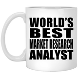 World's Best Market Research Analyst - 11 Oz Coffee Mug