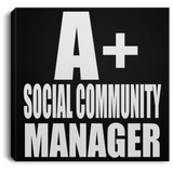 A+ Social Community Manager - Canvas Square