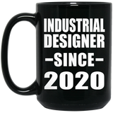 Industrial Designer Since 2020 - 15oz Coffee Mug Black