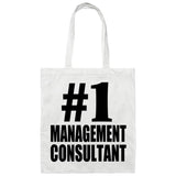 Number One #1 Management Consultant - Tote Bag White