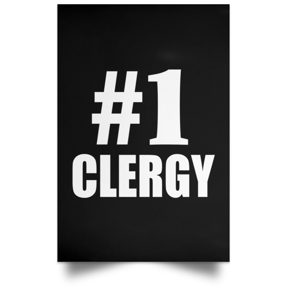 Number One #1 Clergy - Poster Portrait