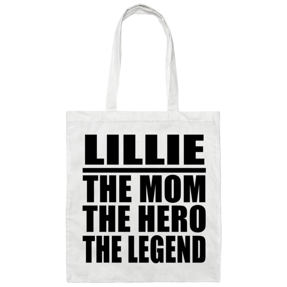Lillie The Mom The Hero The Legend - Tote Bag White
