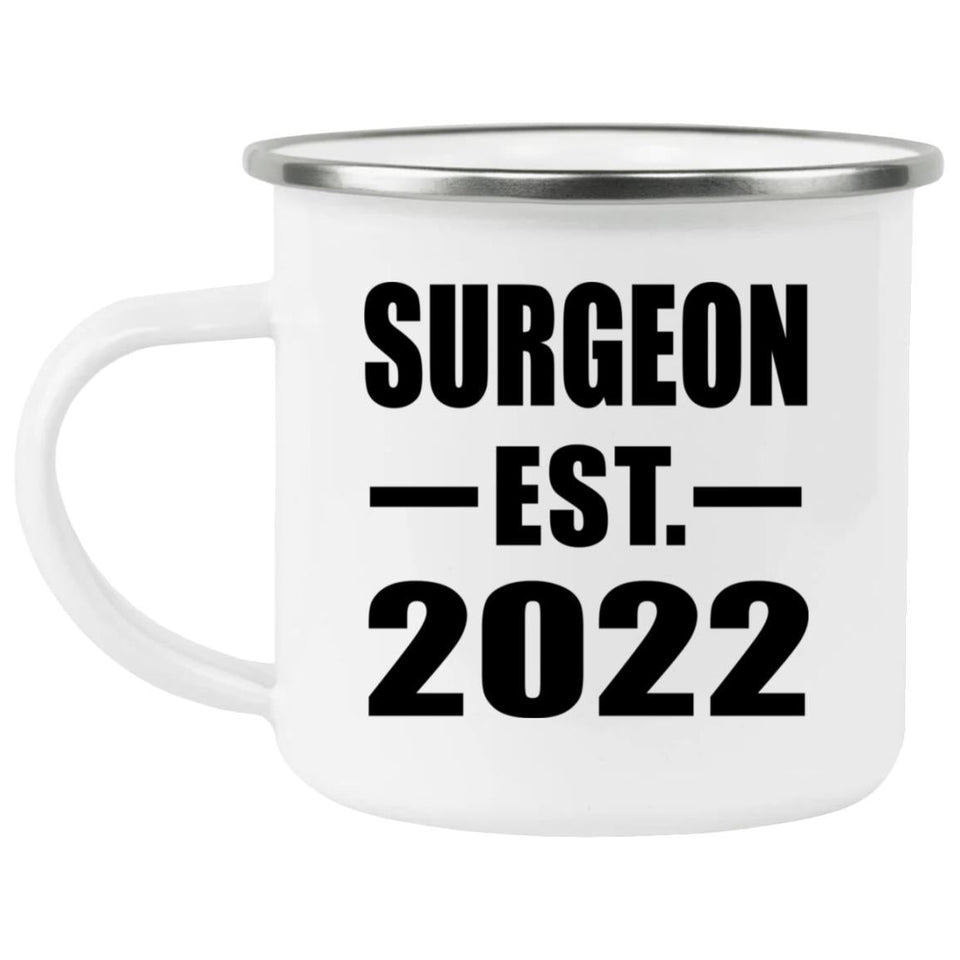 Surgeon Established EST. 2022 - 12oz Camping Mug