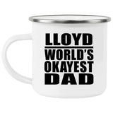Lloyd World's Okayest Dad - 12oz Camping Mug