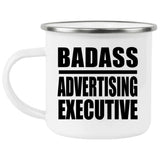 Badass Advertising Executive - 12oz Camping Mug