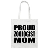 Proud Zoologist Mom - Tote Bag White