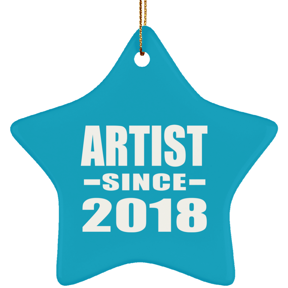 Artist Since 2018 - Star Ornament