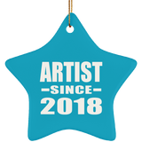 Artist Since 2018 - Star Ornament