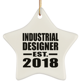Industrial Designer Established EST. 2018 - Star Ornament
