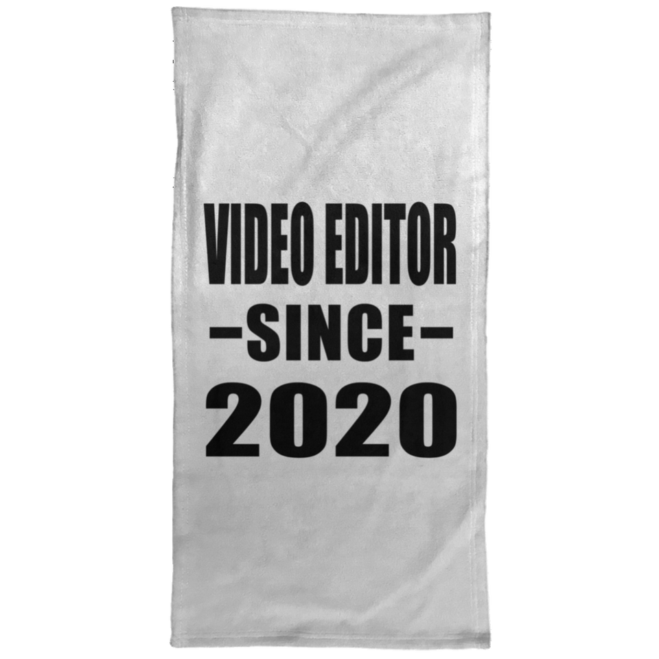 Video Editor Since 2020 - Hand Towel