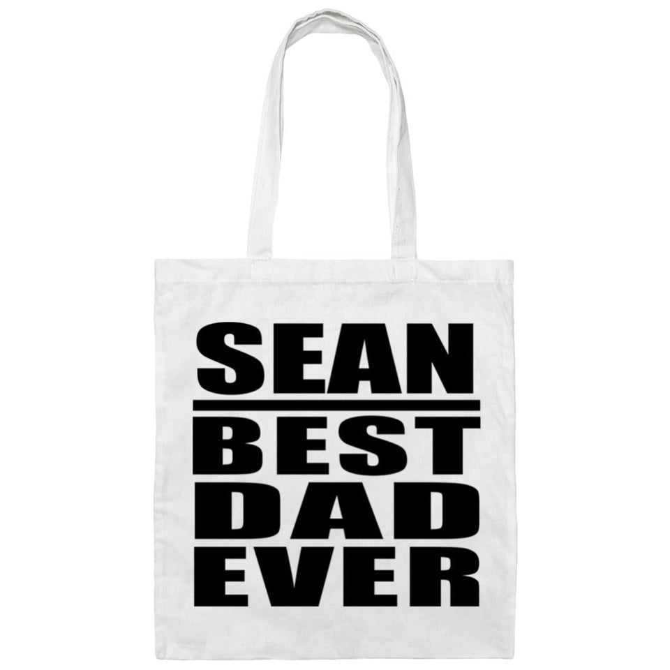 Sean Best Dad Ever - Tote Bag White
