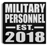Military Personnel Established EST. 2018 - Canvas Square