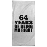 64th Anniversary 64 Years Of Being Mr Right - Hand Towel