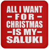 All I Want For Christmas Is My Saluki - Coaster