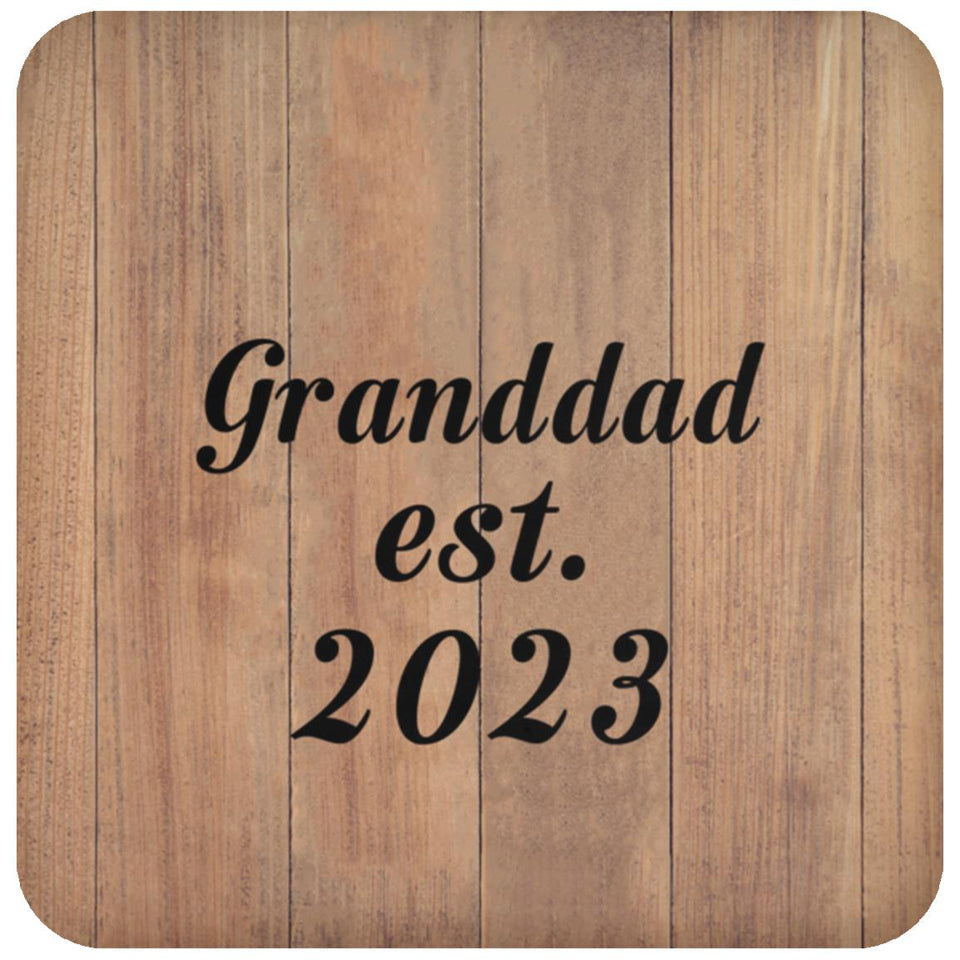 Granddad Established EST. 2023 - Drink Coaster C
