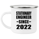 Stationary Engineer Since 2022 - 12oz Camping Mug