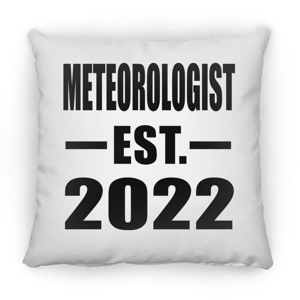 Meteorologist Established EST. 2022 - Throw Pillow