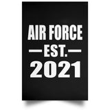 Air Force Established EST. 2021 - Poster Portrait