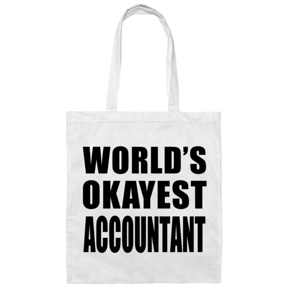 World's Okayest Accountant - Tote Bag White