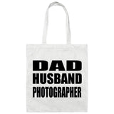 Dad Husband Photographer - Tote Bag White