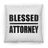 Blessed Attorney - Throw Pillow
