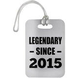 9th Birthday Legendary Since 2015 - Luggage Bag Tag