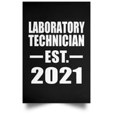 Laboratory Technician Established EST. 2021 - Poster Portrait
