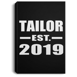 Tailor Established EST. 2019 - Canvas Portrait