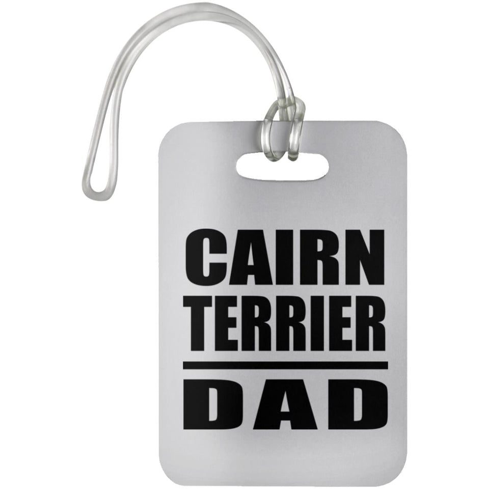 Cairn Terrier Dad - Luggage Bag Tag