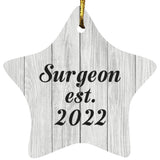 Surgeon Established Est. 2022 - Star Ornament F