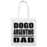 Dogo Argentino Dad - Tote Bag White