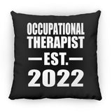 Occupational Therapist Established EST. 2022 - Throw Pillow Black