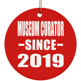 Museum Curator Since 2019 - Circle Ornament