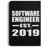 Software Engineer Established EST. 2019 - Canvas Portrait